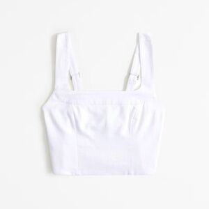 Abercrombie & Fitch Linen Blend Set Top